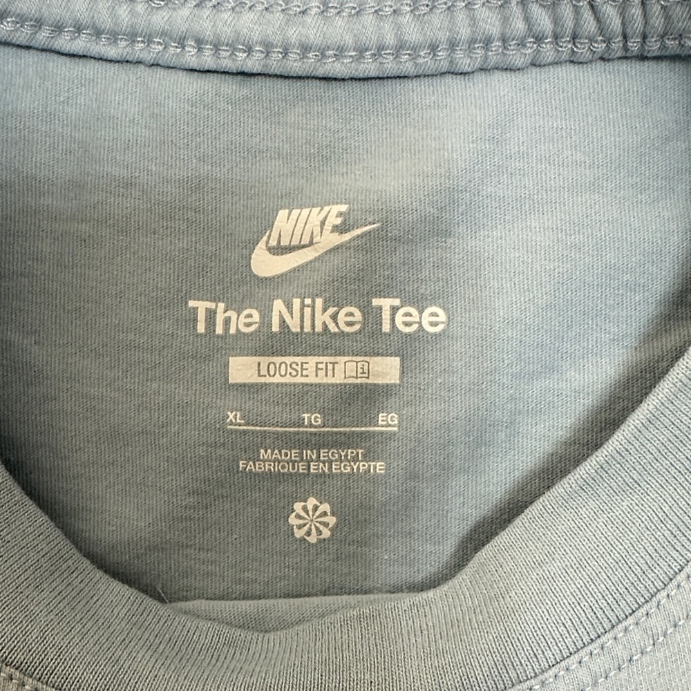 Nike Light Blue Crewneck Tee - Picture 2 of 3